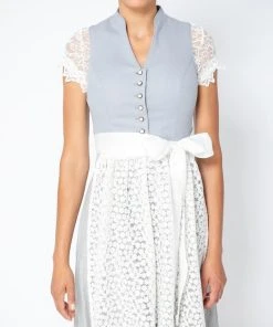 Melega Dirndl "Xara" In Grau -Stockerpoint Verkaufsgeschäft melega dirndl xara in grau 2