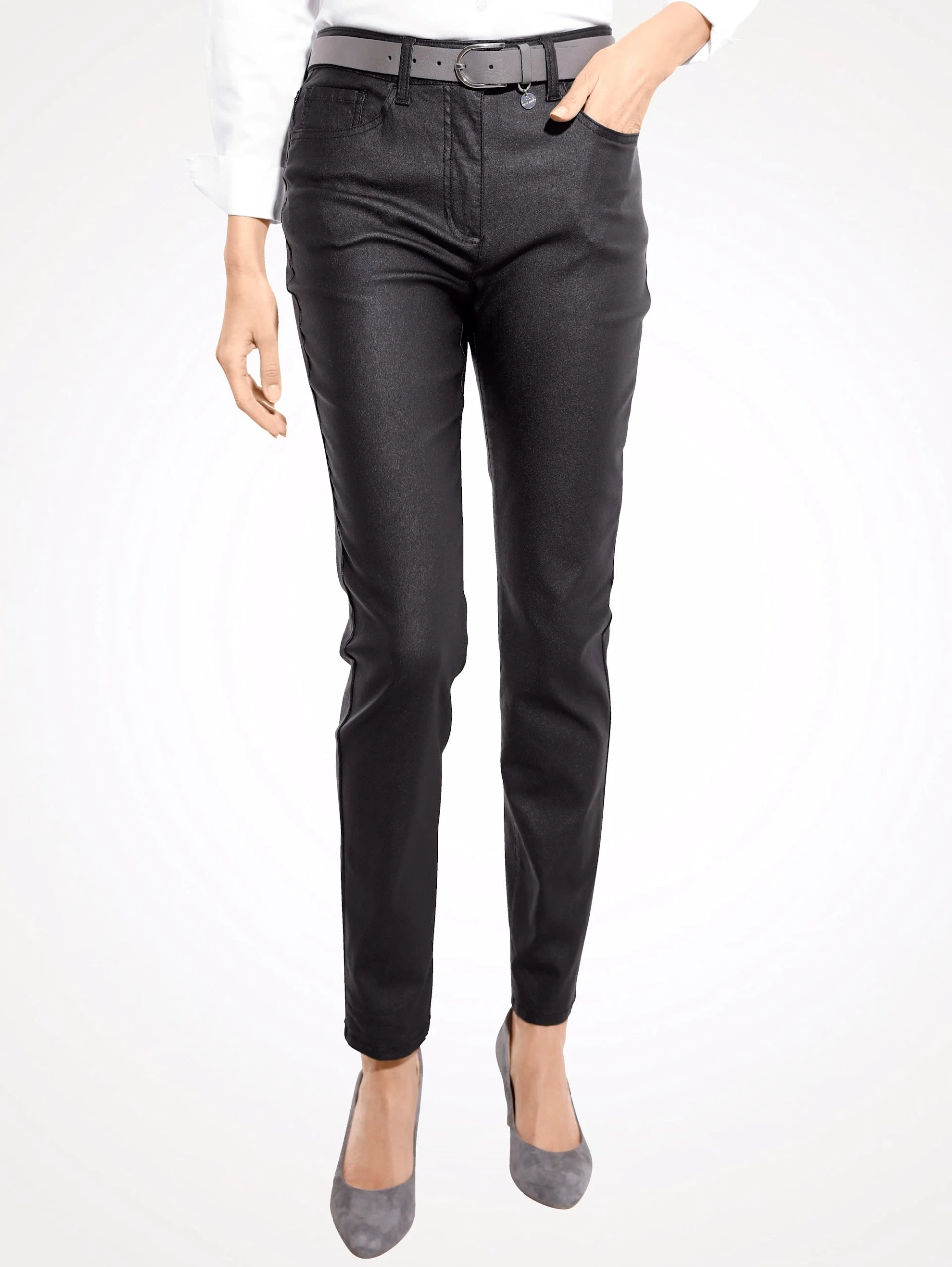 MONA Hose In Schwarz 4 MONA Hose In Schwarz – Bild 3