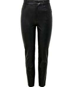 ONLY High WaistPU Kunstleder Hose Stretch Pants Beschichtet ONLEMILY In Schwarz 16 ONLY High WaistPU Kunstleder Hose Stretch Pants Beschichtet ONLEMILY In Schwarz -Stockerpoint Verkaufsgeschäft only high waistpu kunstleder hose stretch pants beschichtet onlemily in schwarz 6