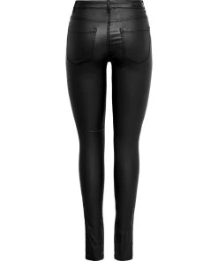ONLY Kunstleder Hose High Waist Stretch Denim Beschichtet Coated ONLROYAL In Schwarz 15 ONLY Kunstleder Hose High Waist Stretch Denim Beschichtet Coated ONLROYAL In Schwarz -Stockerpoint Verkaufsgeschäft only kunstleder hose high waist stretch denim beschichtet coated onlroyal in schwarz 6