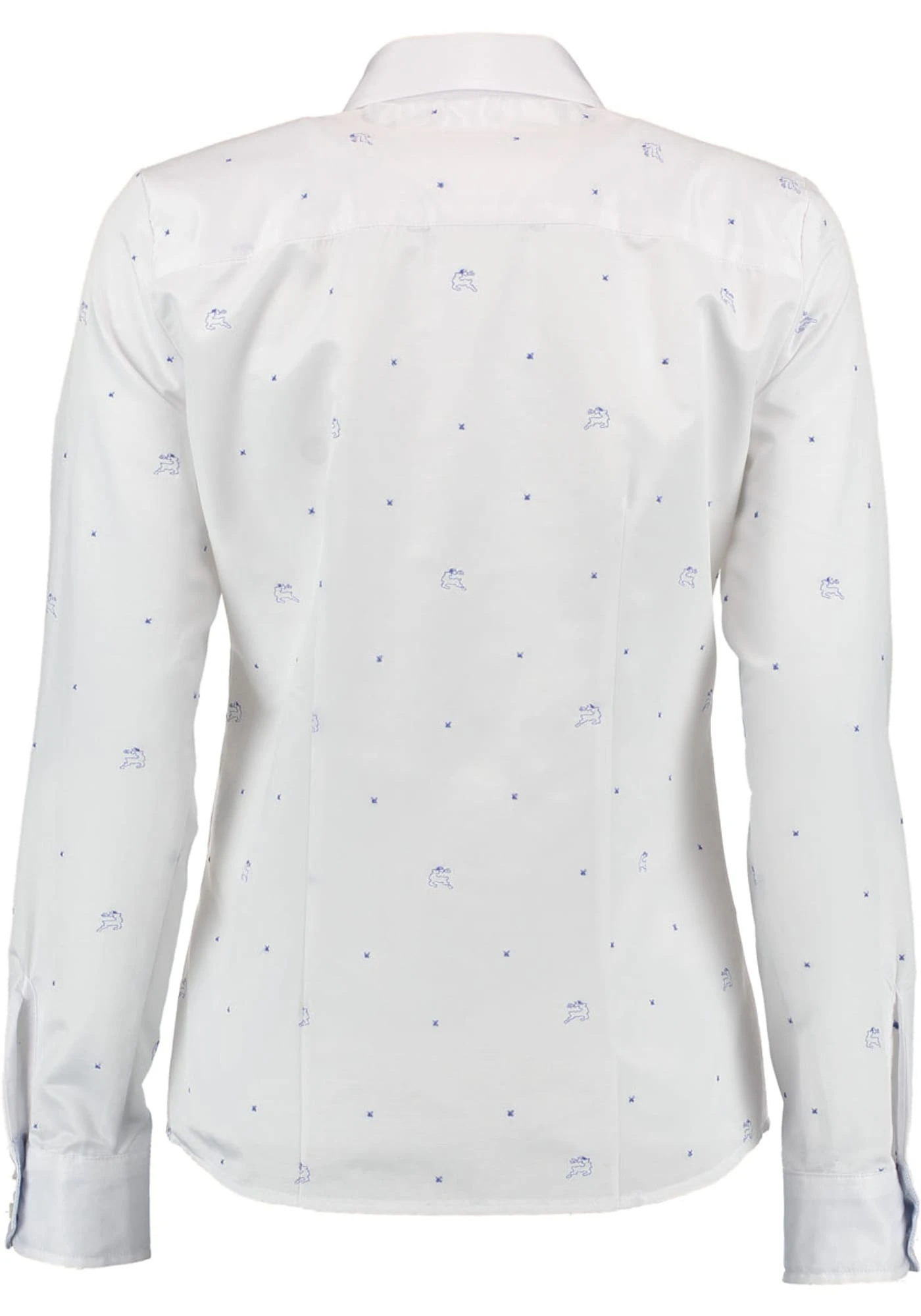 OS-Trachten Trachtenbluse Ajone In Kornblau 4 OS-Trachten Trachtenbluse Ajone In Kornblau – Bild 2