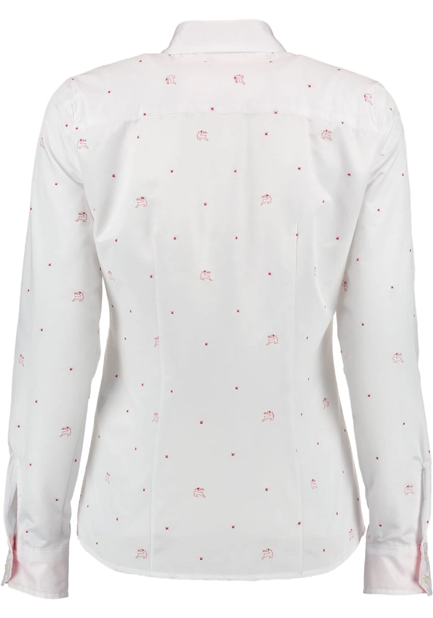 OS-Trachten Trachtenbluse Ajone In Mittelrot 4 OS-Trachten Trachtenbluse Ajone In Mittelrot – Bild 2