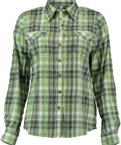 OS-Trachten Trachtenbluse Clayor In Giftgrün