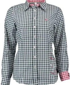 OS-Trachten Trachtenbluse Cridam In Dunkelgrün -Stockerpoint Verkaufsgeschäft os trachten trachtenbluse cridam in dunkelgrun 2