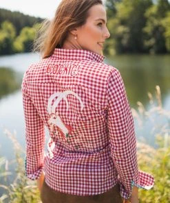 OS-Trachten Trachtenbluse Cridam In Mittelrot -Stockerpoint Verkaufsgeschäft os trachten trachtenbluse cridam in mittelrot 5