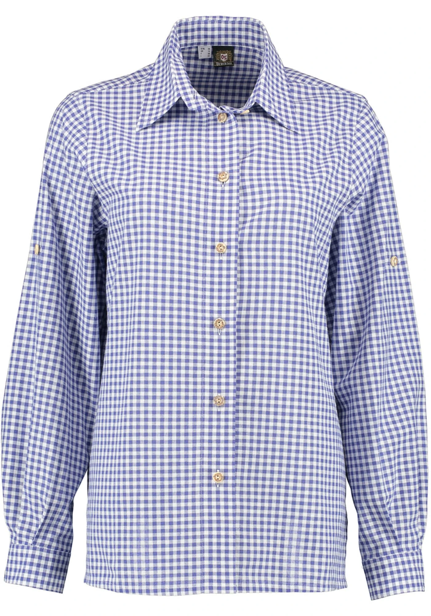 OS-Trachten Trachtenbluse Eretep In Kornblau 3 OS-Trachten Trachtenbluse Eretep In Kornblau