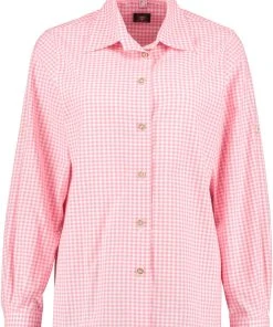 OS-Trachten Trachtenbluse Eretep In Rosa