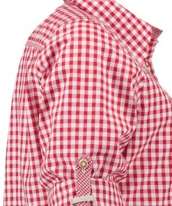 OS-Trachten Trachtenbluse Flosa In Mittelrot -Stockerpoint Verkaufsgeschäft os trachten trachtenbluse flosa in mittelrot 3