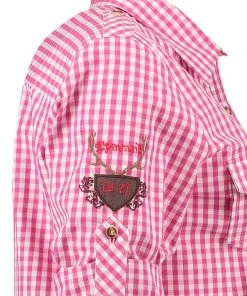 OS-Trachten Trachtenbluse Fronix In Dunkelrot -Stockerpoint Verkaufsgeschäft os trachten trachtenbluse fronix in dunkelrot 3