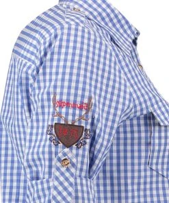 OS-Trachten Trachtenbluse Fronix In Jeans -Stockerpoint Verkaufsgeschäft os trachten trachtenbluse fronix in jeans 3