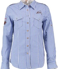 OS-Trachten Trachtenbluse Fronix In Jeans -Stockerpoint Verkaufsgeschäft os trachten trachtenbluse fronix in jeans 4