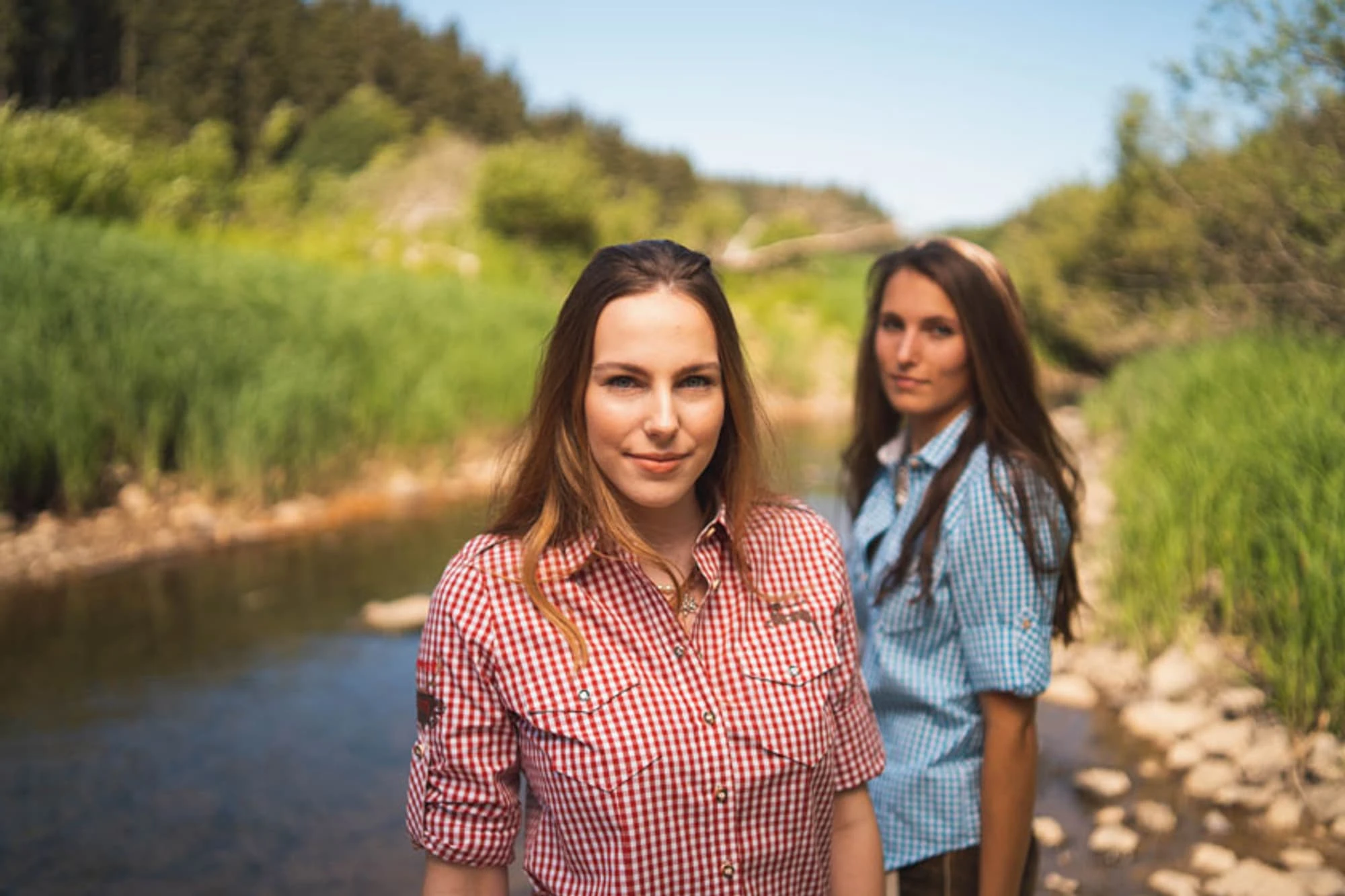 OS-Trachten Trachtenbluse Fronix In Mittelrot 9 OS-Trachten Trachtenbluse Fronix In Mittelrot – Bild 7