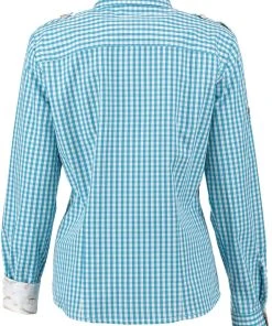 OS-Trachten Trachtenbluse Fronix In Türkis -Stockerpoint Verkaufsgeschäft os trachten trachtenbluse fronix in turkis 5