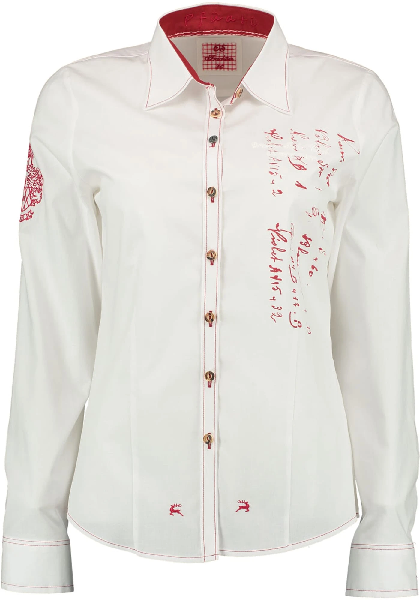 OS-Trachten Trachtenbluse Hubuna In Weiß 3 OS-Trachten Trachtenbluse Hubuna In Weiß