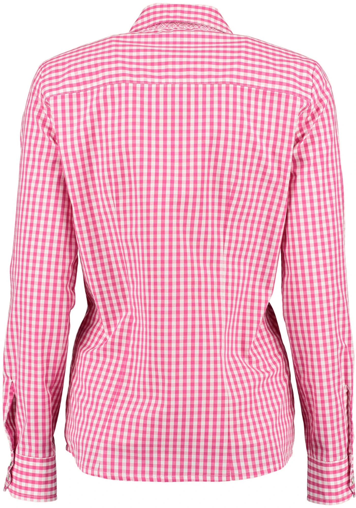 OS-Trachten Trachtenbluse Idenex In Dunkelrot 4 OS-Trachten Trachtenbluse Idenex In Dunkelrot – Bild 2