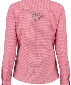 OS-Trachten Trachtenbluse Jetea In Mittelrot -Stockerpoint Verkaufsgeschäft os trachten trachtenbluse jetea in mittelrot 1