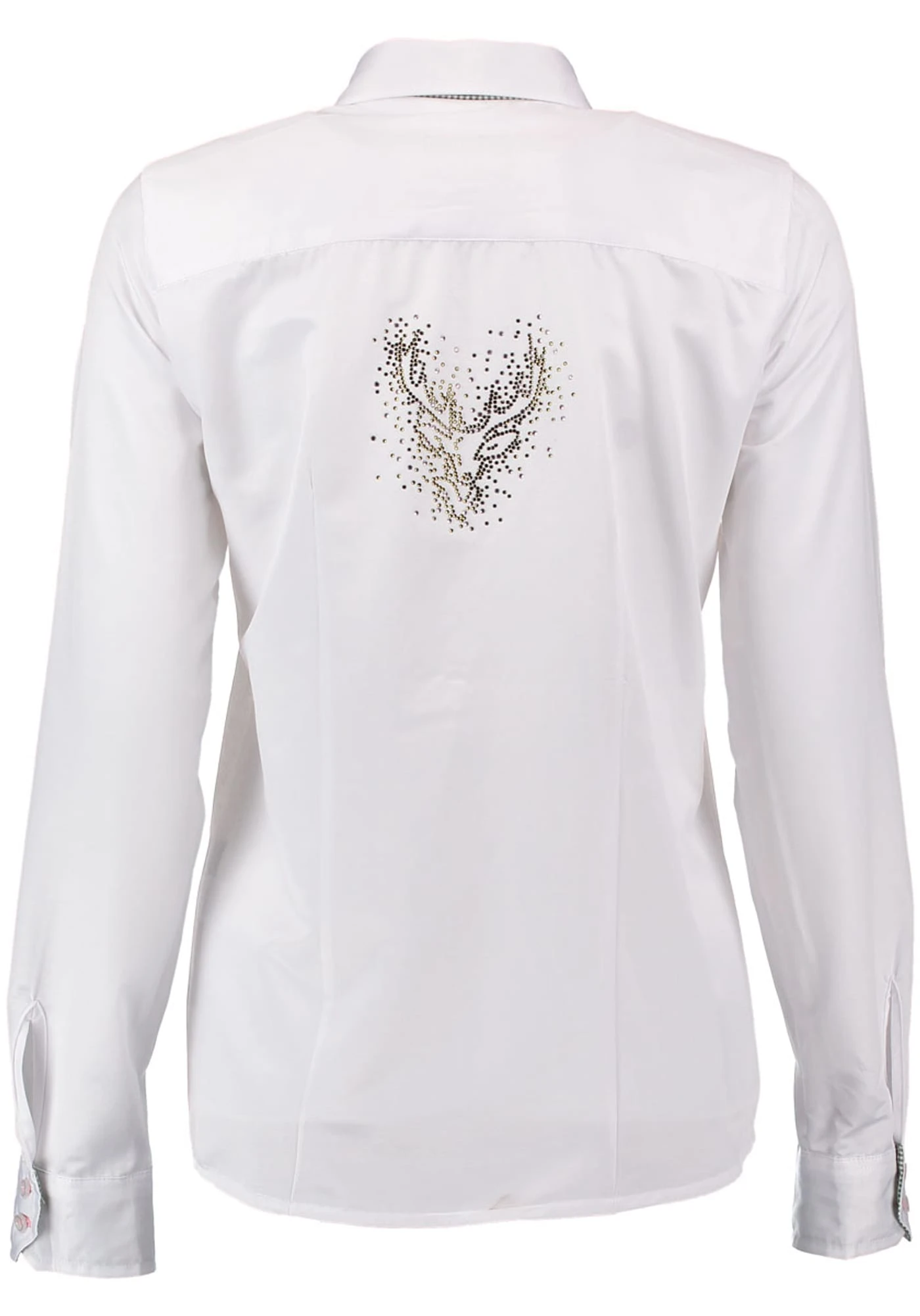 OS-Trachten Trachtenbluse Mumel In Weiß 4 OS-Trachten Trachtenbluse Mumel In Weiß – Bild 2