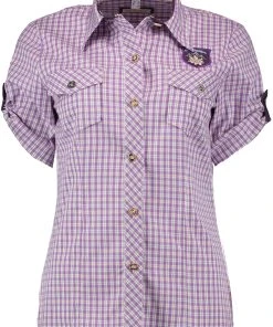 OS-Trachten Trachtenbluse Nolino In Lila