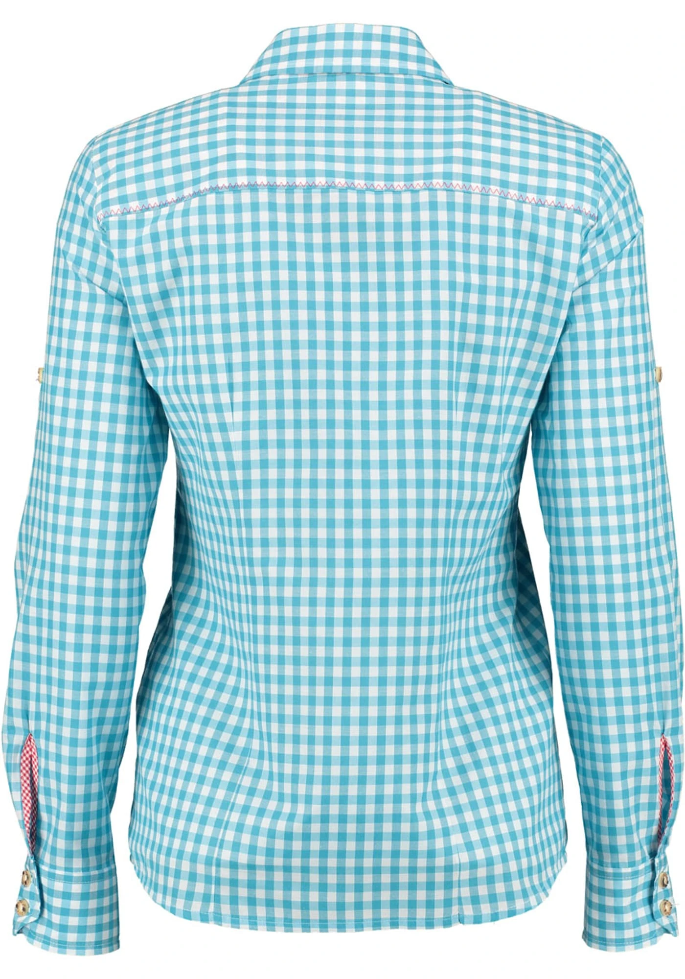 OS-Trachten Trachtenbluse Odibe In Türkis 4 OS-Trachten Trachtenbluse Odibe In Türkis – Bild 2