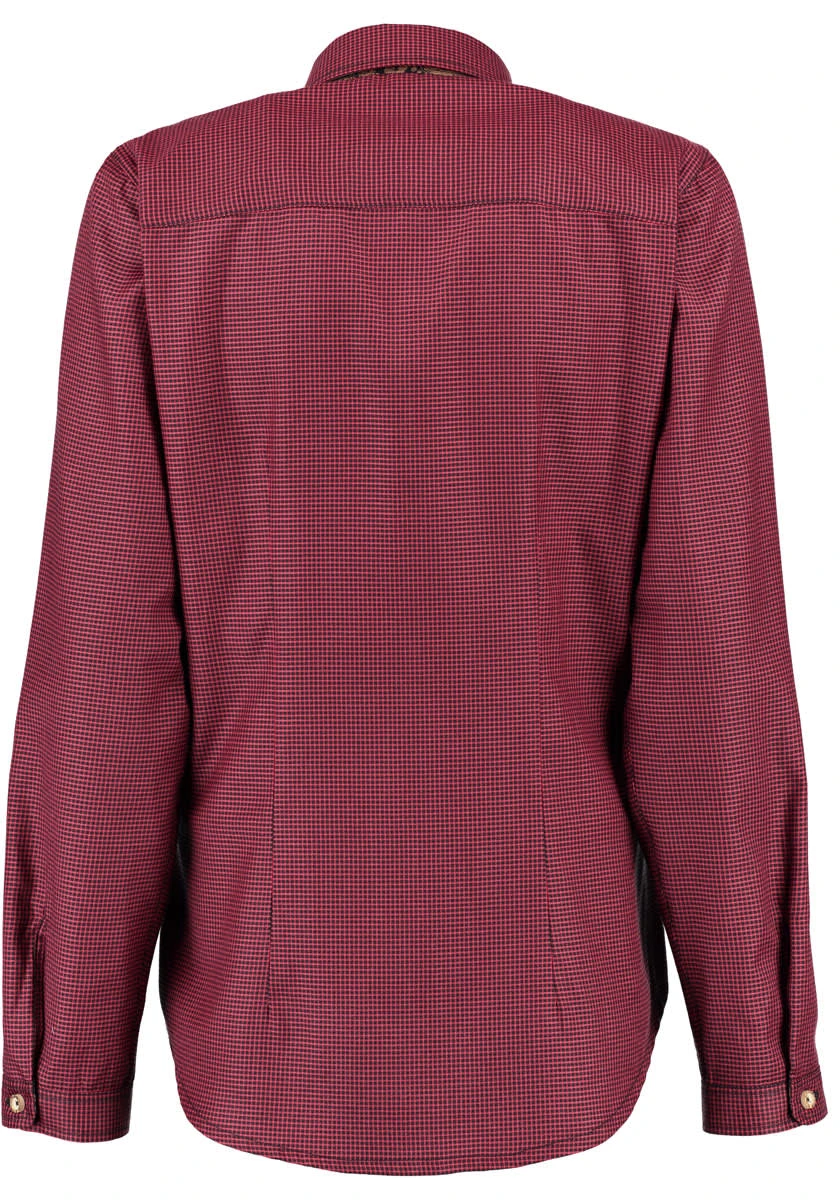 OS-Trachten Trachtenbluse Olepi In Hochrot 4 OS-Trachten Trachtenbluse Olepi In Hochrot – Bild 2