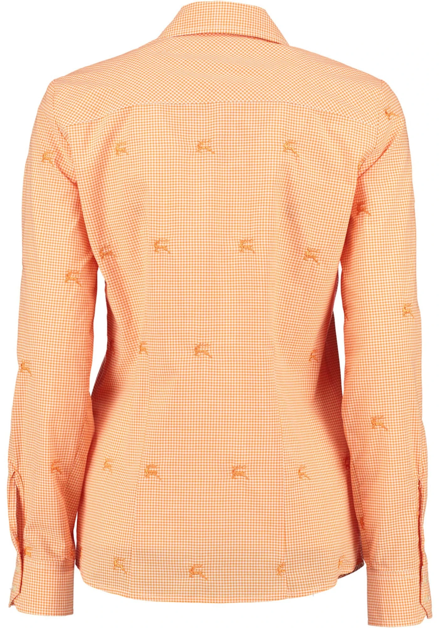 OS-Trachten Trachtenbluse Oloni In Orange 4 OS-Trachten Trachtenbluse Oloni In Orange – Bild 2