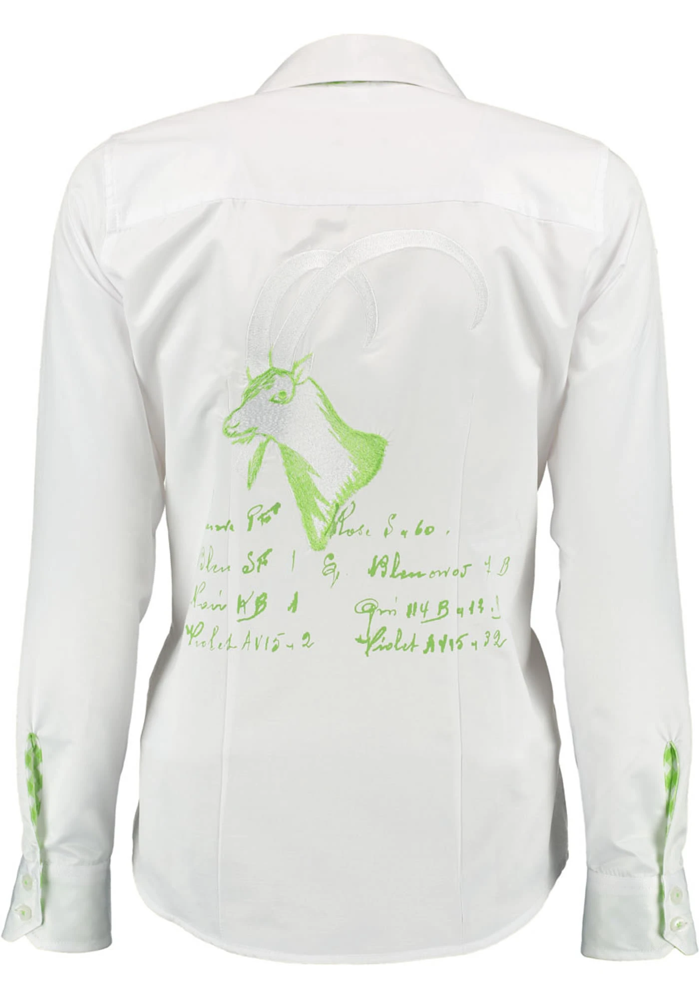 OS-Trachten Trachtenbluse Pasao In Weiß 4 OS-Trachten Trachtenbluse Pasao In Weiß – Bild 2