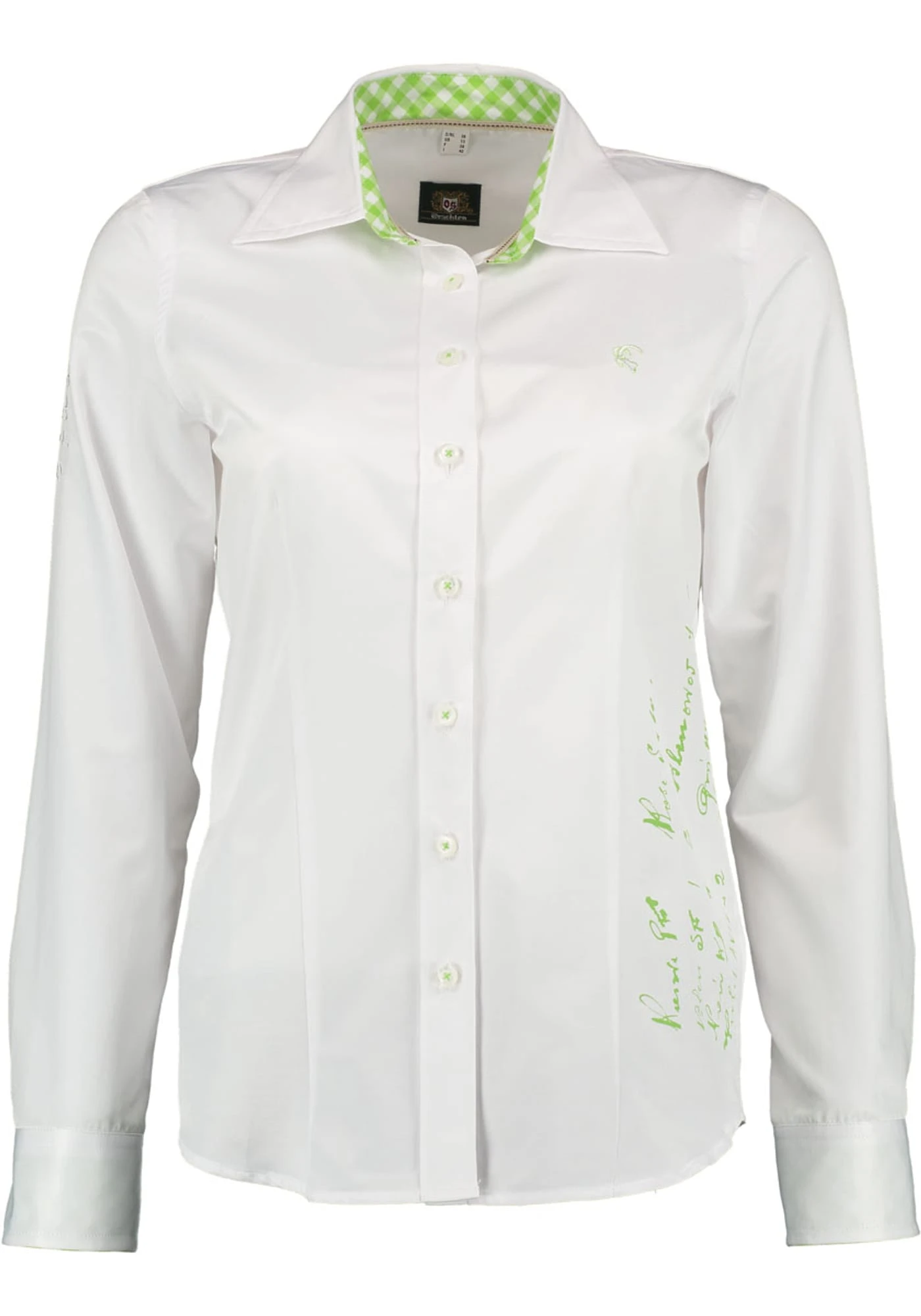 OS-Trachten Trachtenbluse Pasao In Weiß 3 OS-Trachten Trachtenbluse Pasao In Weiß