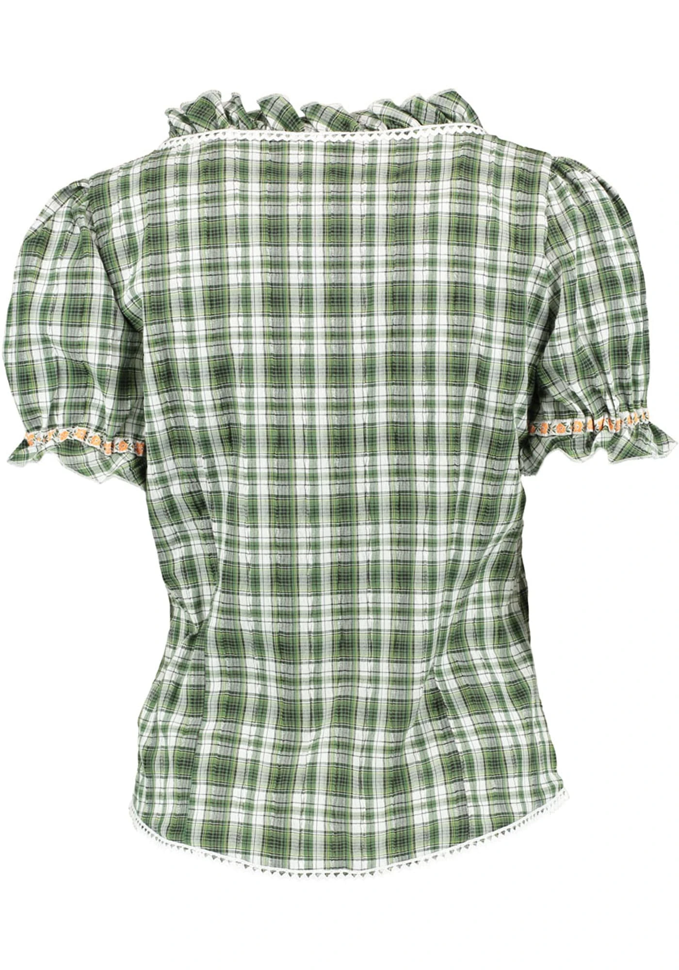 OS-Trachten Trachtenbluse Playap In Trachtengrün 4 OS-Trachten Trachtenbluse Playap In Trachtengrün – Bild 2