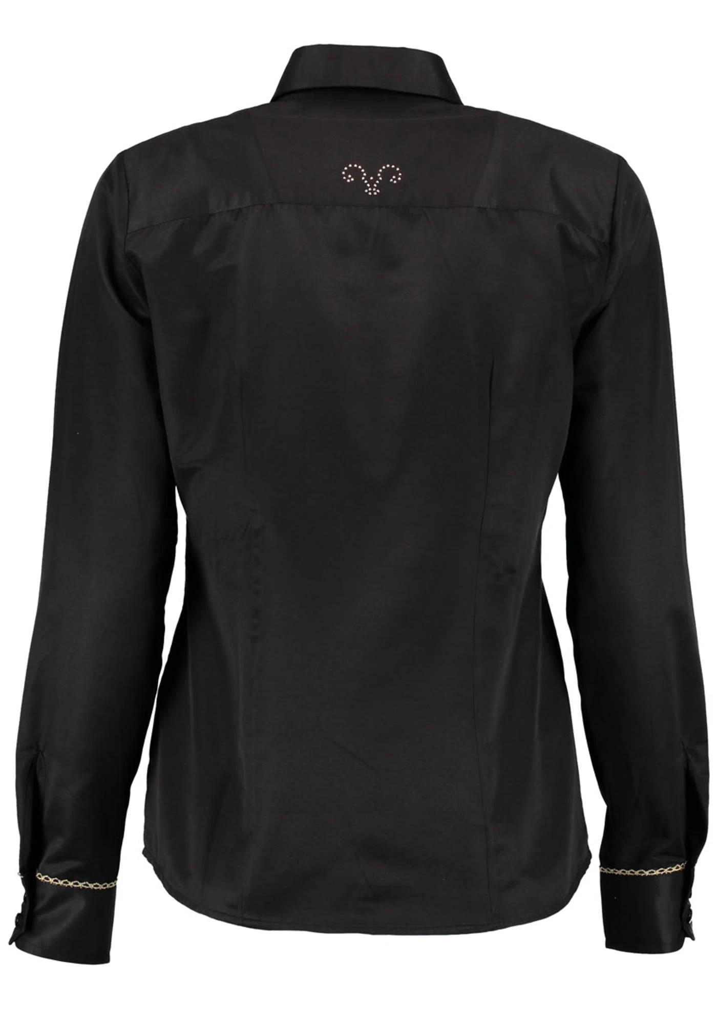 OS-Trachten Trachtenbluse Scurwu In Schwarz 4 OS-Trachten Trachtenbluse Scurwu In Schwarz – Bild 2