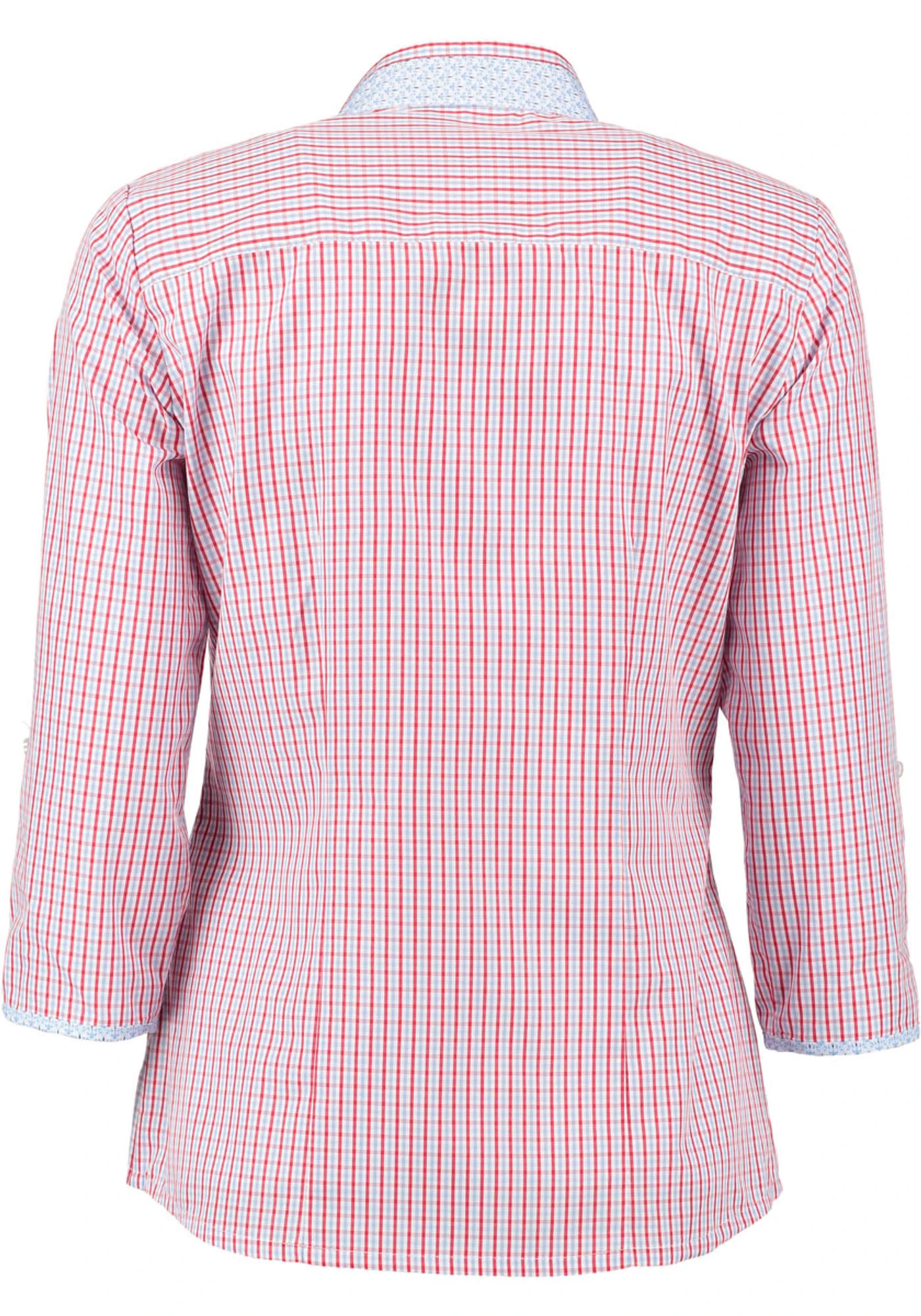 OS-Trachten Trachtenbluse Smavy In Mittelrot 4 OS-Trachten Trachtenbluse Smavy In Mittelrot – Bild 2