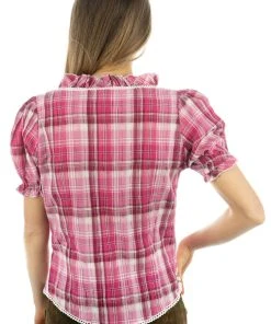 OS-Trachten Trachtenbluse Smussu In Dunkelrot -Stockerpoint Verkaufsgeschäft os trachten trachtenbluse smussu in dunkelrot 1