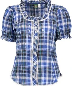 OS-Trachten Trachtenbluse Smussu In Kornblau 9 OS-Trachten Trachtenbluse Smussu In Kornblau -Stockerpoint Verkaufsgeschäft os trachten trachtenbluse smussu in kornblau 2