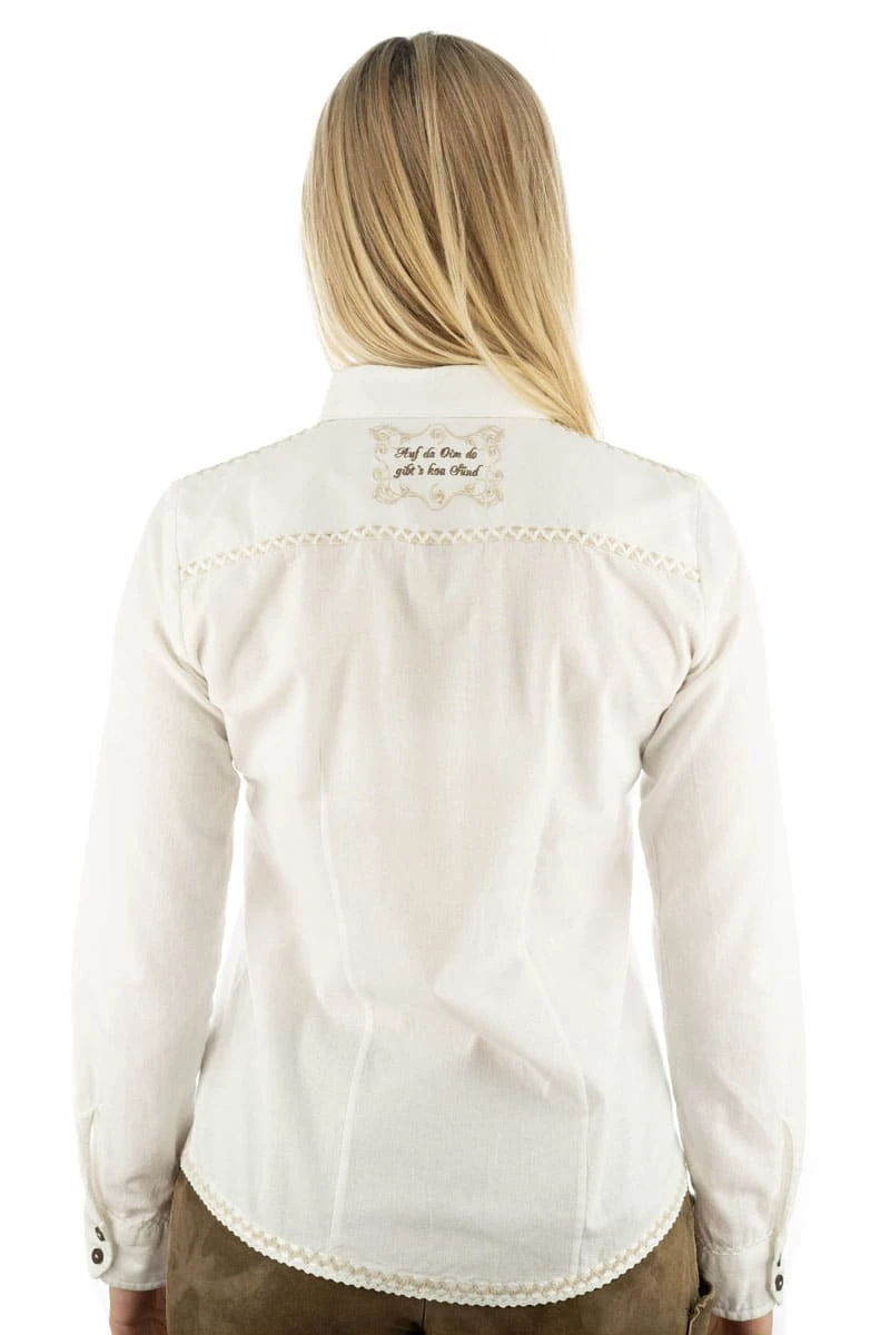 OS-Trachten Trachtenbluse Spaci In Weiß 4 OS-Trachten Trachtenbluse Spaci In Weiß – Bild 2