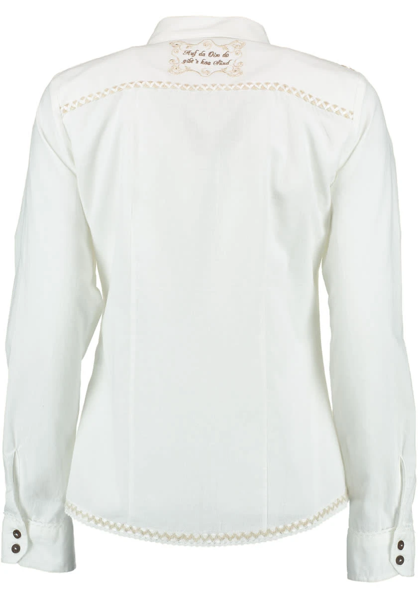 OS-Trachten Trachtenbluse Spaci In Weiß 6 OS-Trachten Trachtenbluse Spaci In Weiß – Bild 4