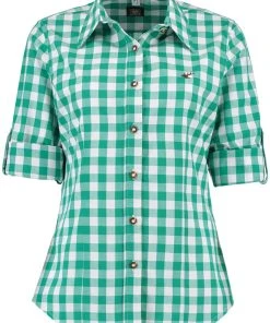 OS-Trachten Trachtenbluse Traian In Trachtengrün -Stockerpoint Verkaufsgeschäft os trachten trachtenbluse traian in trachtengrun 2