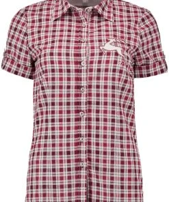 OS-Trachten Trachtenbluse Trixon In Mittelrot