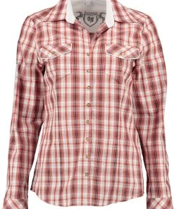 OS-Trachten Trachtenbluse Troyos In Orange