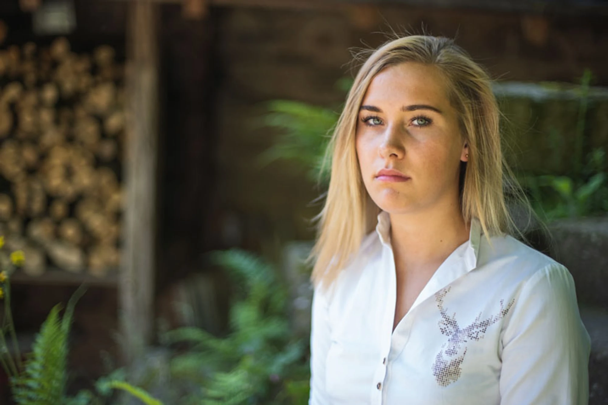 OS-Trachten Trachtenbluse Unazo In Weiß 7 OS-Trachten Trachtenbluse Unazo In Weiß – Bild 5