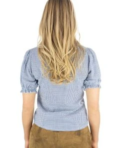 OS-Trachten Trachtenbluse Zamara In Kornblau -Stockerpoint Verkaufsgeschäft os trachten trachtenbluse zamara in kornblau 1