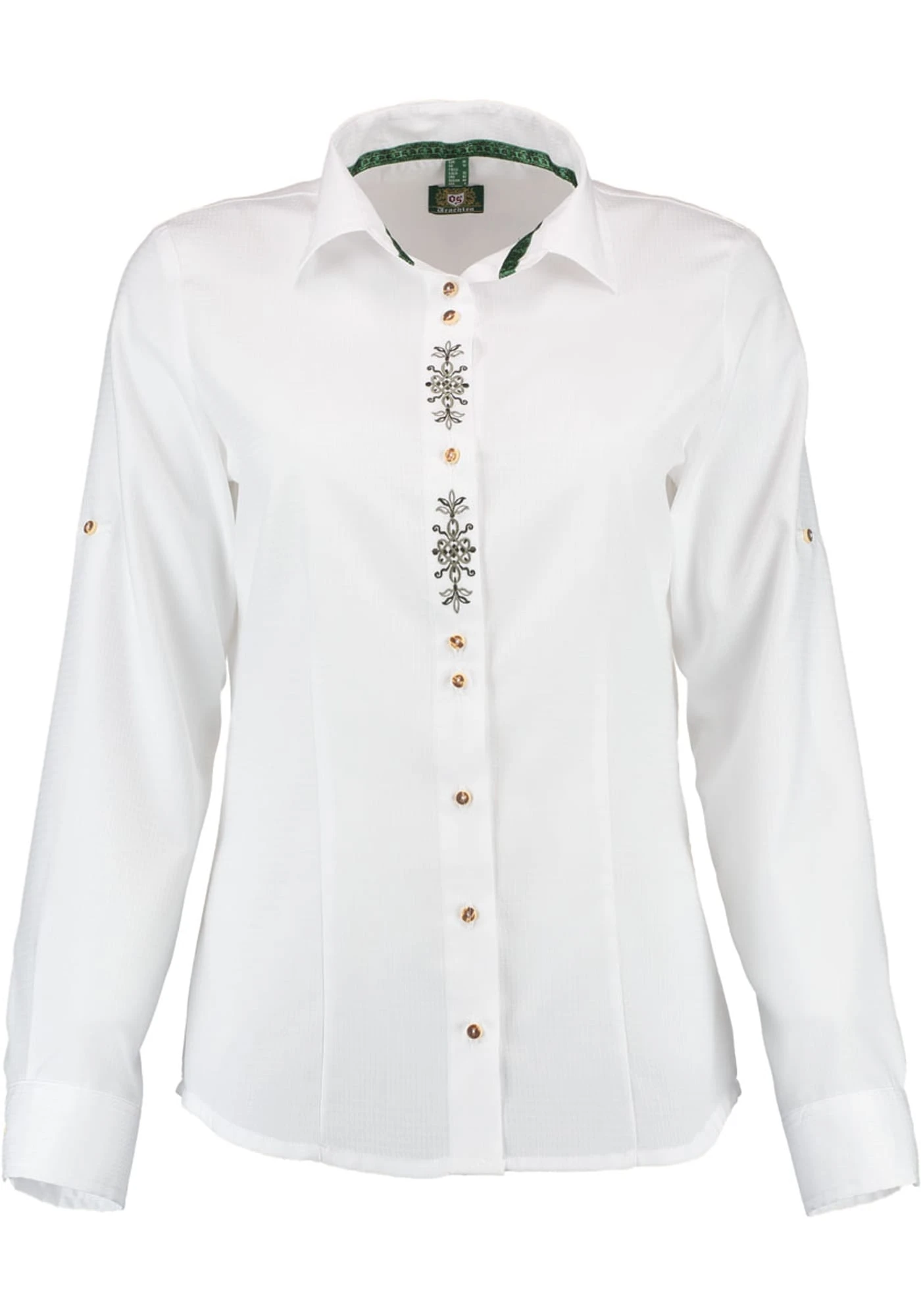 OS-Trachten Trachtenbluse Zifur In Weiß 3 OS-Trachten Trachtenbluse Zifur In Weiß