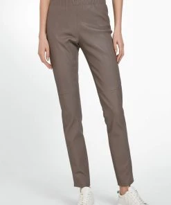 Peter Hahn Lederhose Leather In Greige