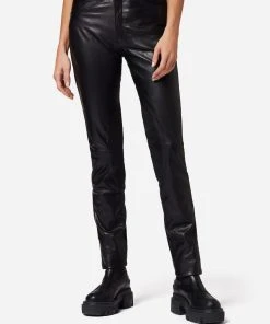 RICANO Lederhose 9810 In Schwarz