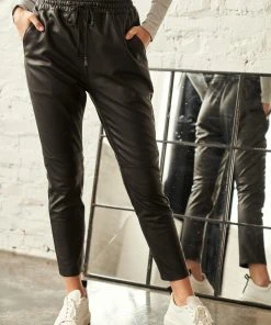 RICANO Lederhose Carillo In Schwarz