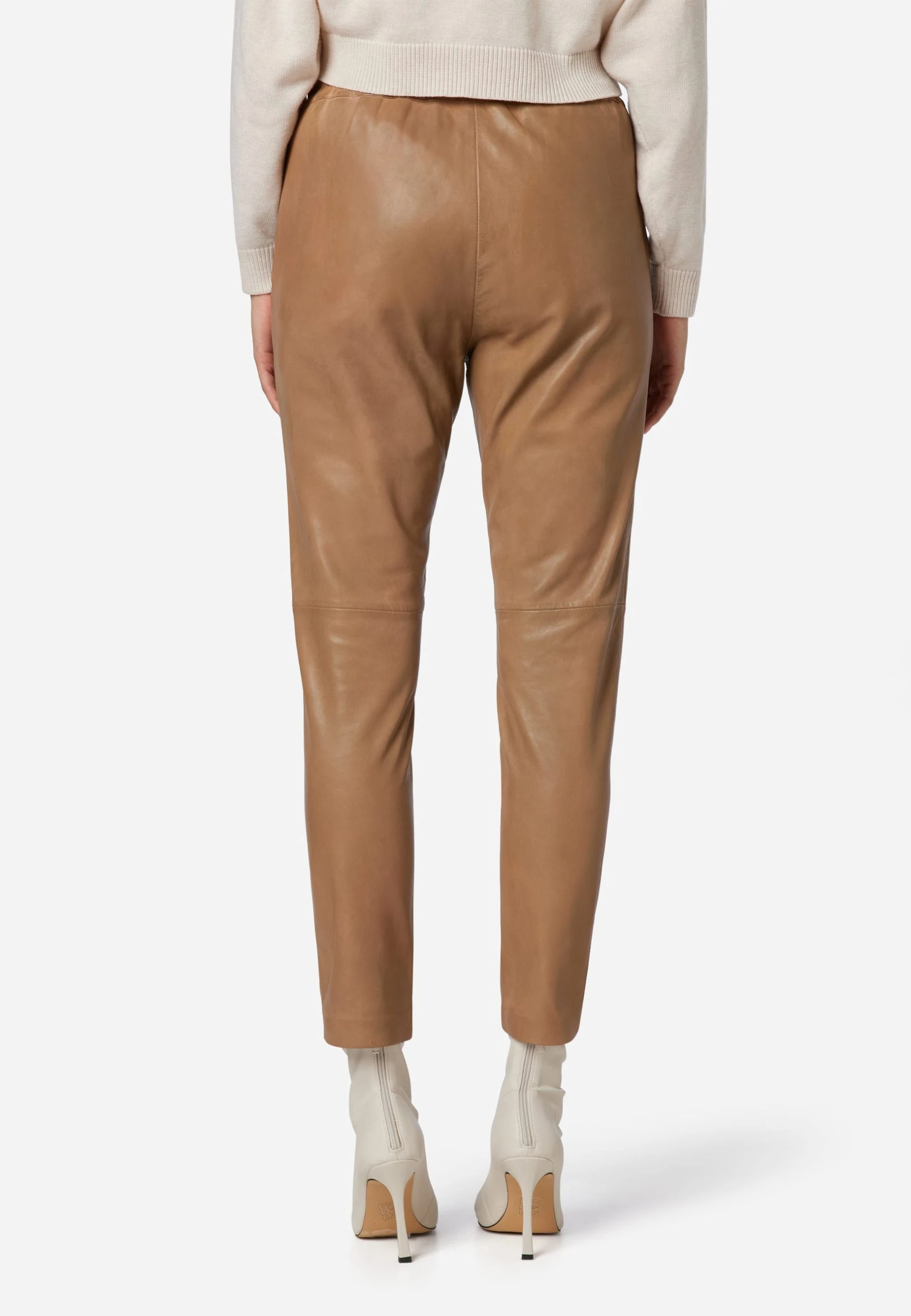 RICANO Lederhose Carillo In Taupe 5 RICANO Lederhose Carillo In Taupe – Bild 3