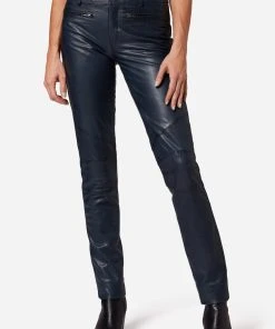 RICANO Lederhose Donna II In Blau