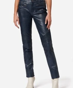 RICANO Lederhose Donna In Blau