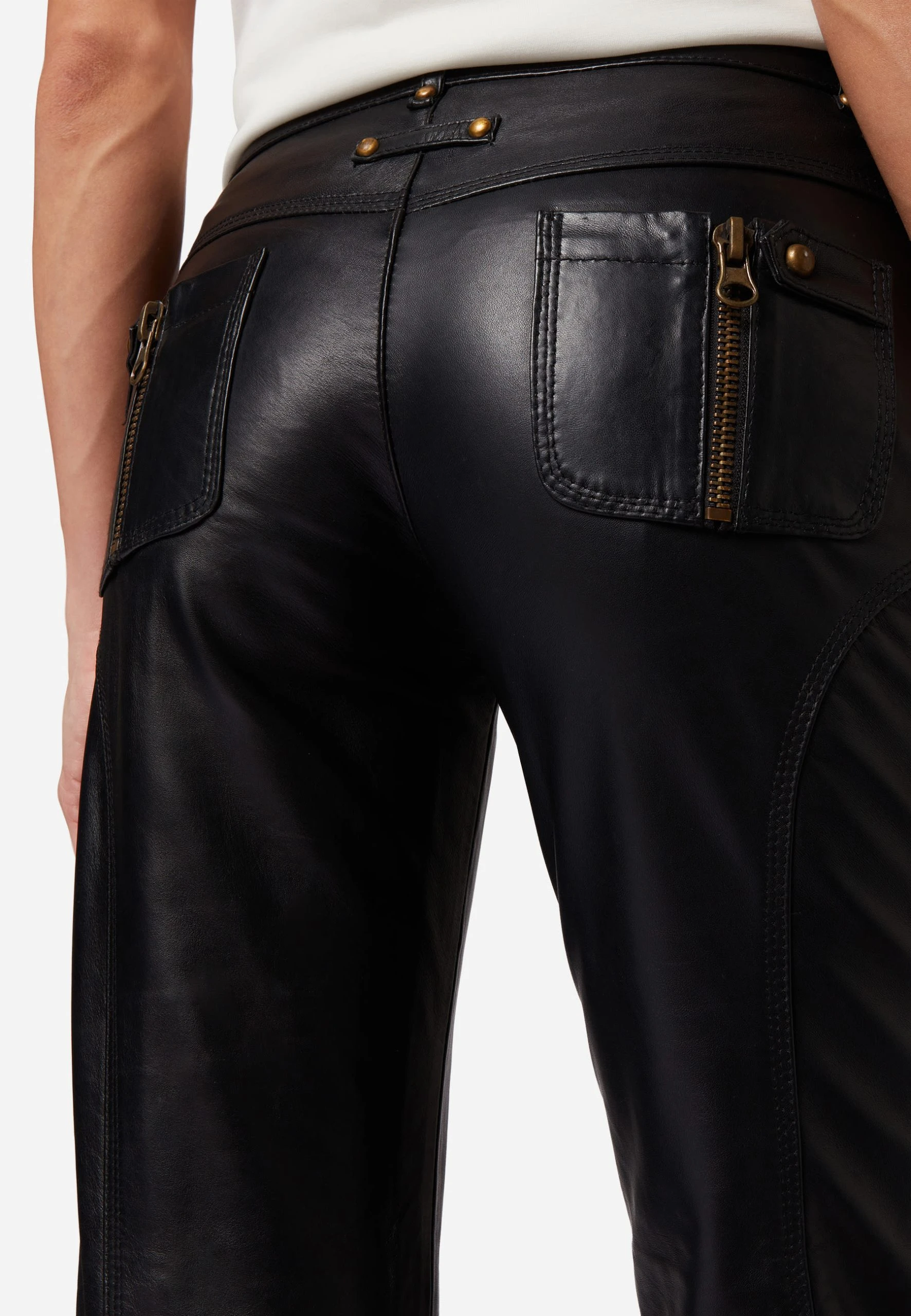 RICANO Lederhose Inspirit In Schwarz 7 RICANO Lederhose Inspirit In Schwarz – Bild 5