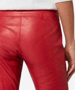 RICANO Lederhose Low Cut In Rot -Stockerpoint Verkaufsgeschäft ricano lederhose low cut in rot 3 scaled