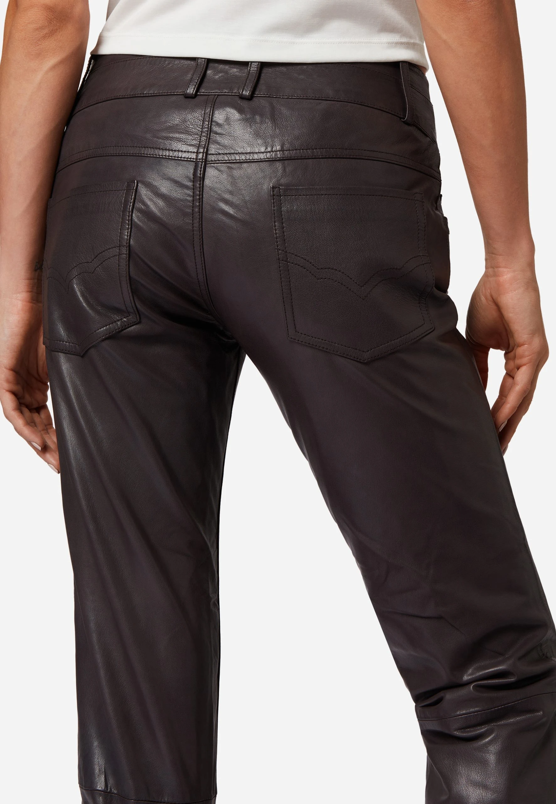 RICANO Lederhose Triston-B In Braun 7 RICANO Lederhose Triston-B In Braun – Bild 5