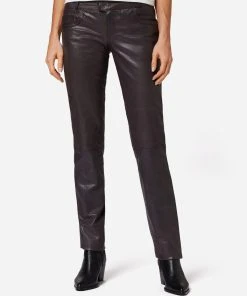 RICANO Lederhose Triston-B In Braun